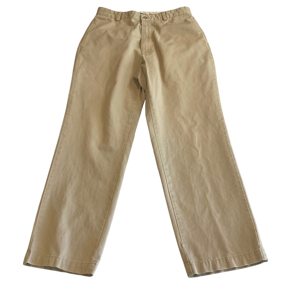Polo‎ Ralph Lauren Mens Chino Pants 32x30 (Fit 30x28) Tan Straight 100% Cotton